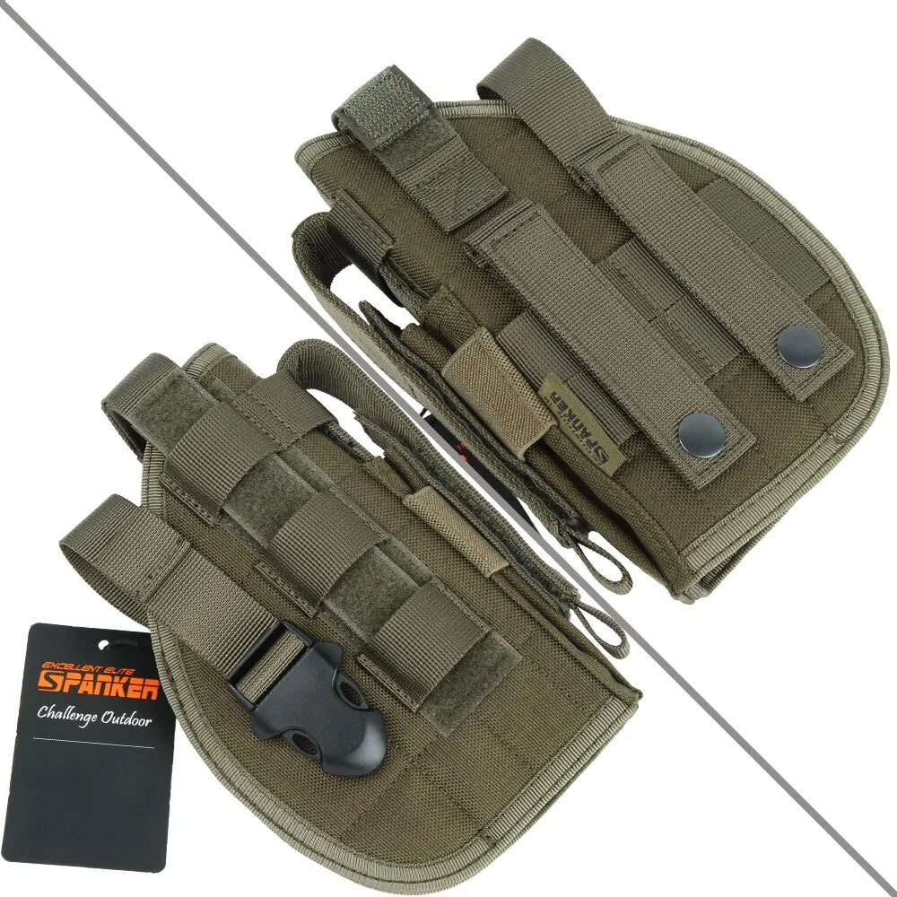 Outdoor Military Universal MOLLE Buckle Pistol Holster – Tactical & Secure Carry