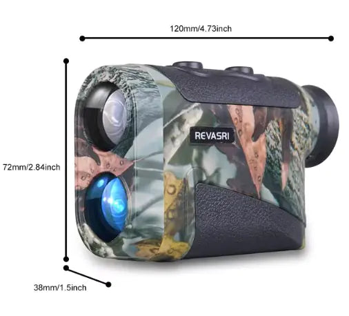 Rechargeable Golf & Hunting Rangefinder – High-Precision with Slope Switch & Flag Lock