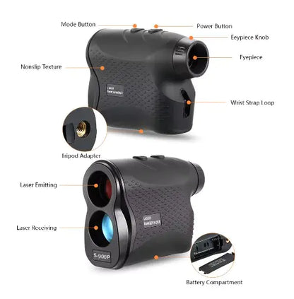 High-Precision Rangefinder Laser – Accurate Distance & Speed Measurement for Golf & Hunting