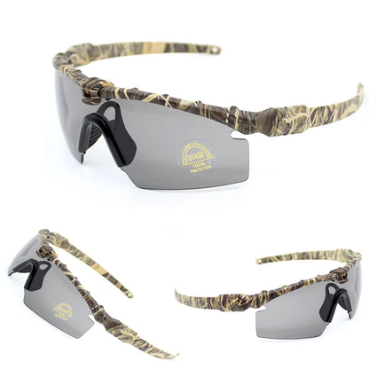 Outdoor Military Tactical Polarized Safety Glasses – UV400 Protection for Shooting, Hunting & Sports