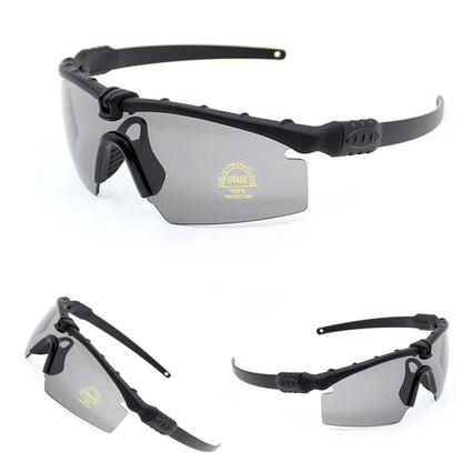 Outdoor Military Tactical Polarized Safety Glasses – UV400 Protection for Shooting, Hunting & Sports