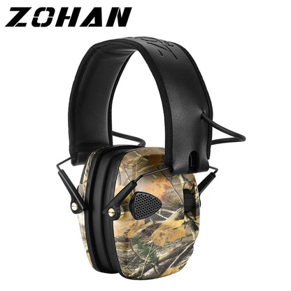 ZOHAN Tactical Electronic Noise-Reduction Earmuffs – Advanced Hearing Protection for Hunting & Shooting