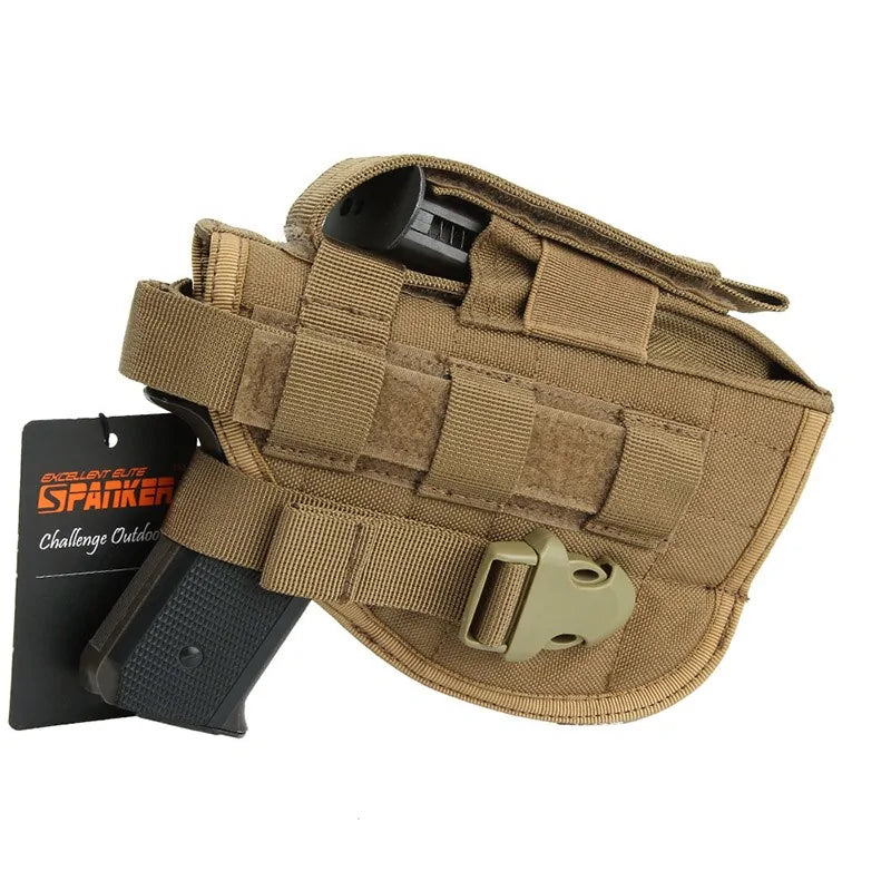 Outdoor Military Universal MOLLE Buckle Pistol Holster – Tactical & Secure Carry