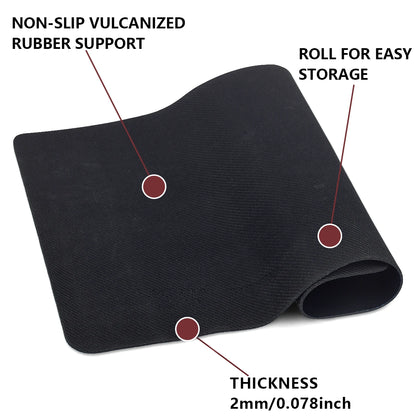 Tactical Gun Cleaning Rubber Mat & Mouse Pad – 3D Firearm Workbench Mat for AR-15, AK-47, Glock, 1911, CZ-75, Sig P226, Beretta 92