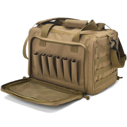 Shooting Range Bag – Molle Tactical Gun Case & Hunting Accessory Shoulder Pack