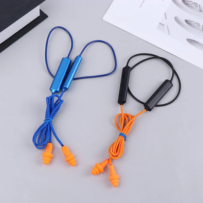 Imitation Labor Protection Ear Plugs Wired Bluetooth Headset For Work Noise Suppression Hearing Protection