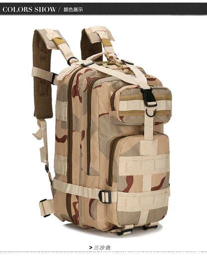 Waterproof Camo Hunting Backpack – Durable, Tactical, and Weather-Resistant Gear for Outdoor Adventures